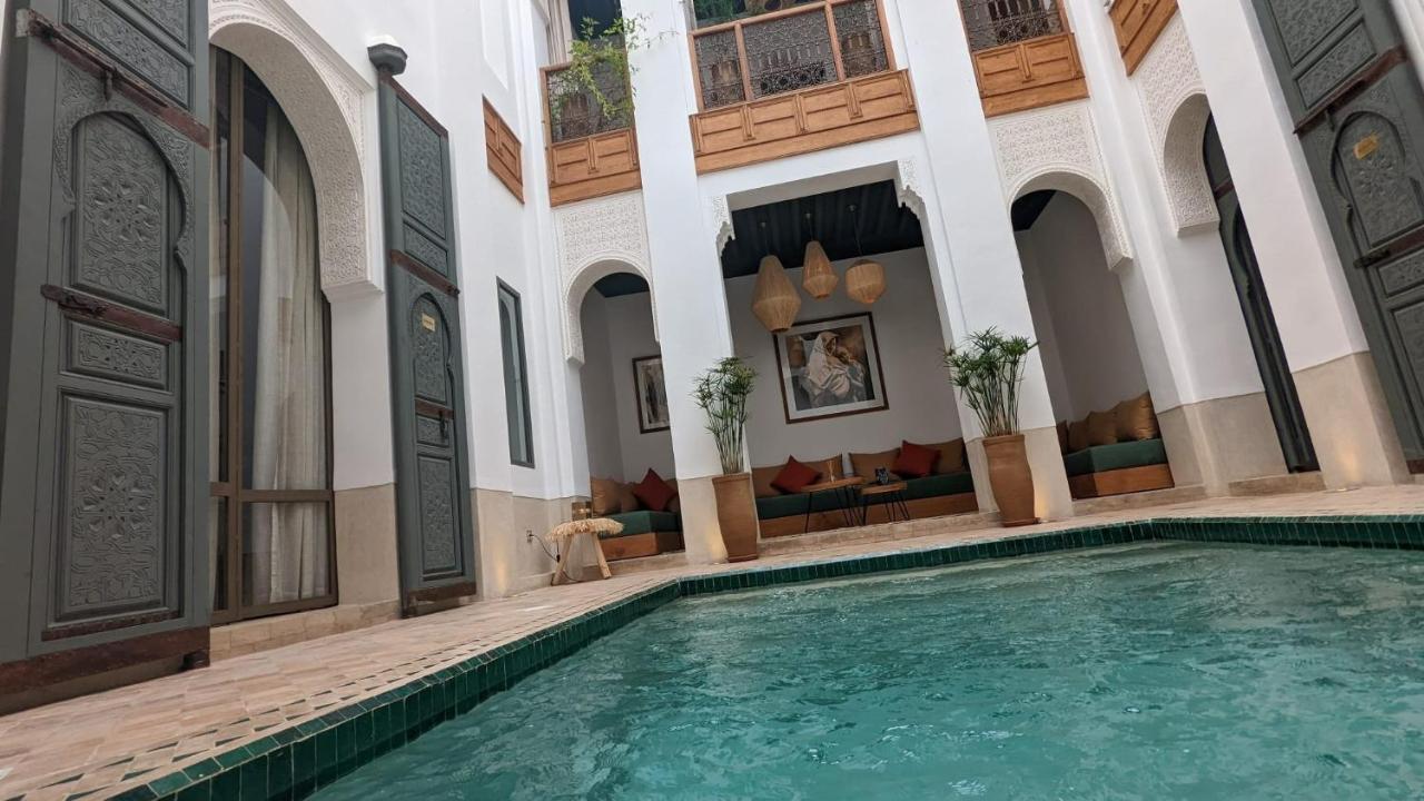 Riad Jardin Des Sens & Spa Marrakesh Exterior foto