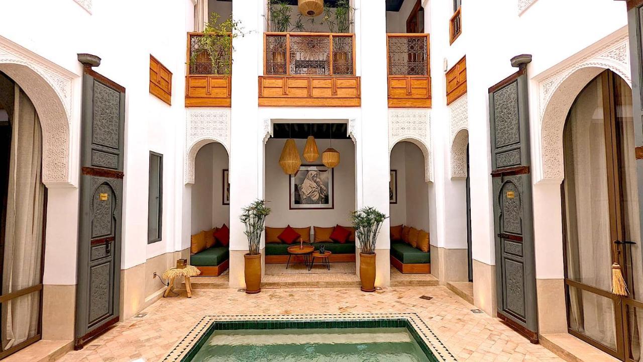 Riad Jardin Des Sens & Spa Marrakesh Exterior foto