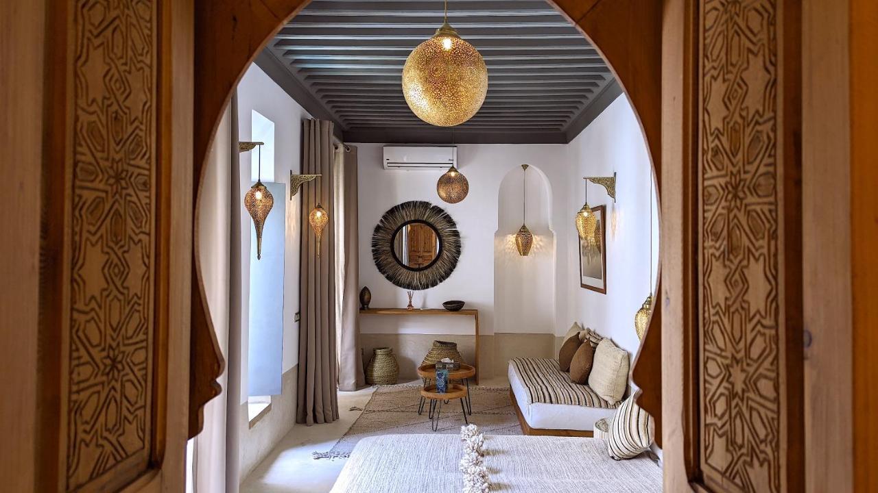 Riad Jardin Des Sens & Spa Marrakesh Exterior foto
