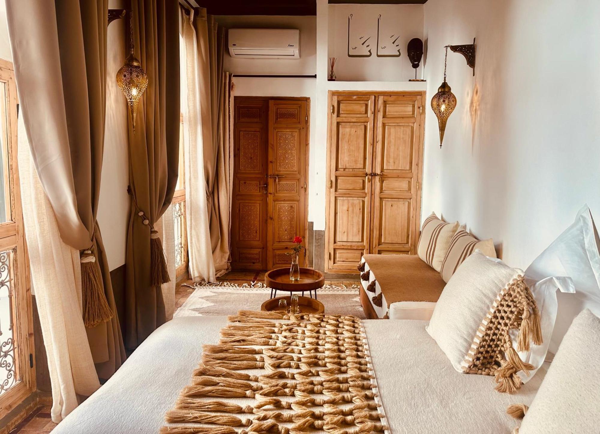 Riad Jardin Des Sens & Spa Marrakesh Exterior foto