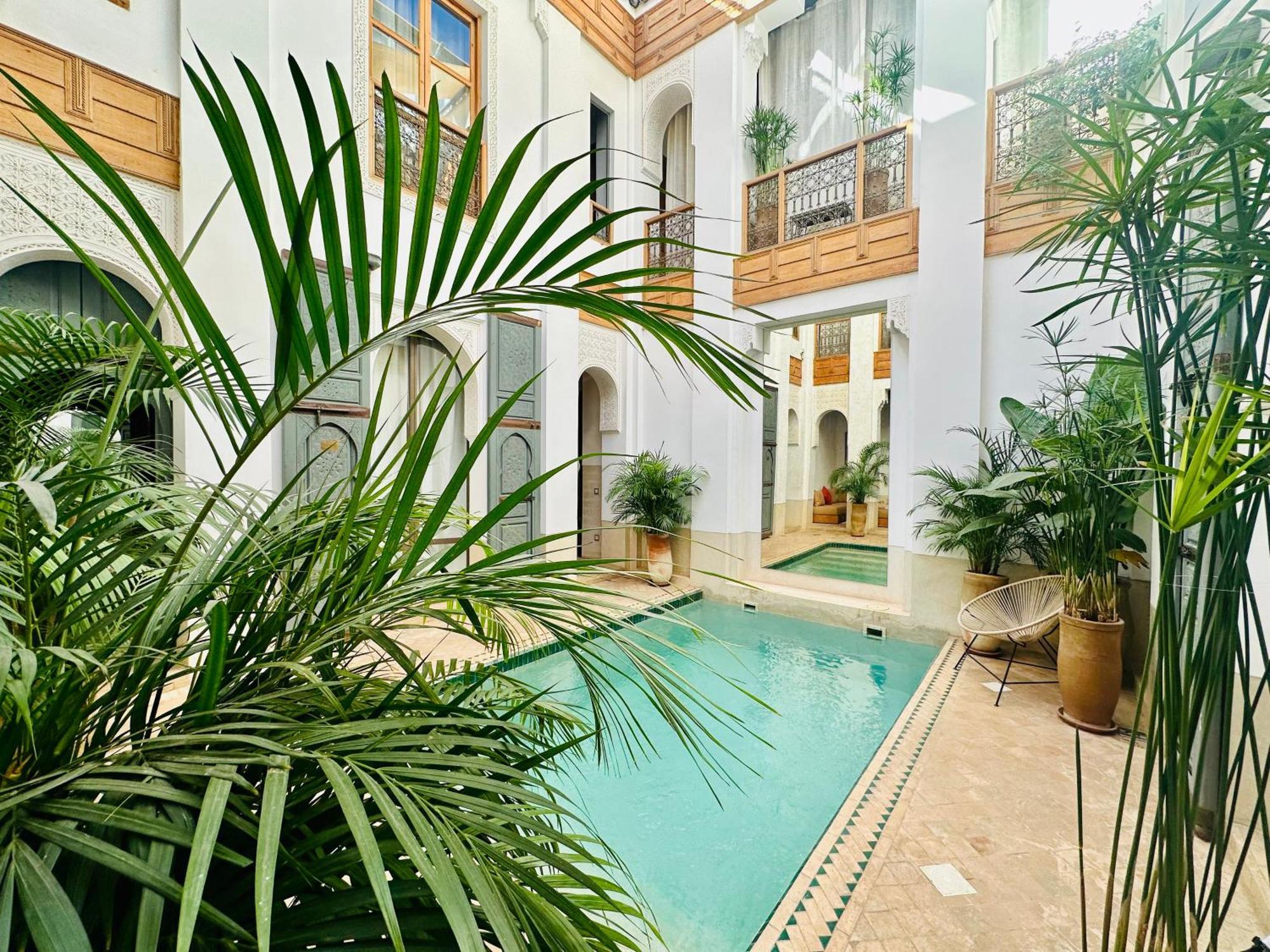 Riad Jardin Des Sens & Spa Marrakesh Exterior foto